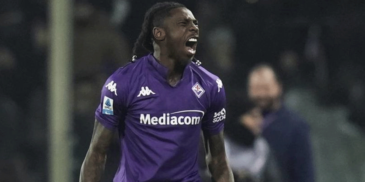 Wow! Manchester United Siap Boyong Moise Kean dari Fiorentina