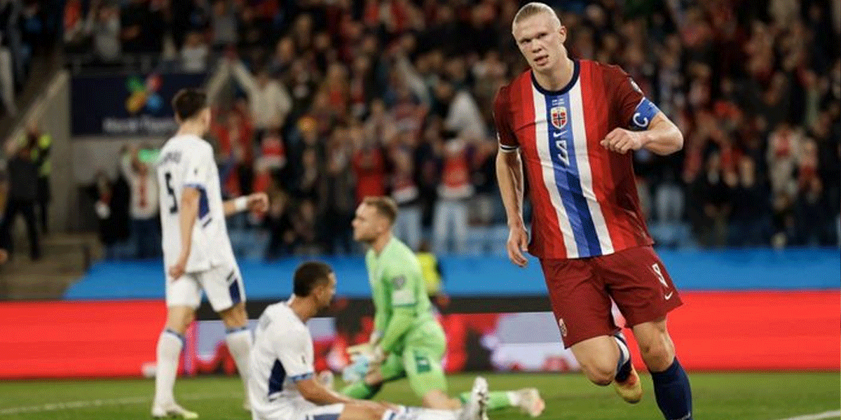 Haaland Menggila! Dua Gol ke Gawang Italia Antar Norwegia ke Piala Dunia 2026