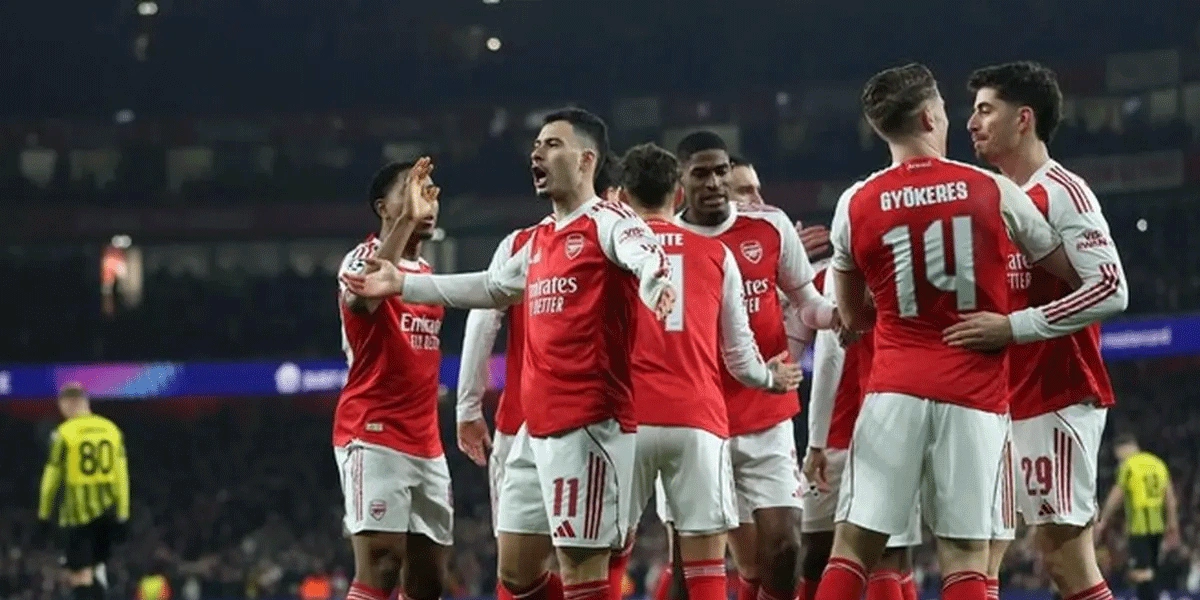 Arsenal Akhiri Fase Liga dengan Kemenangan Sempurna